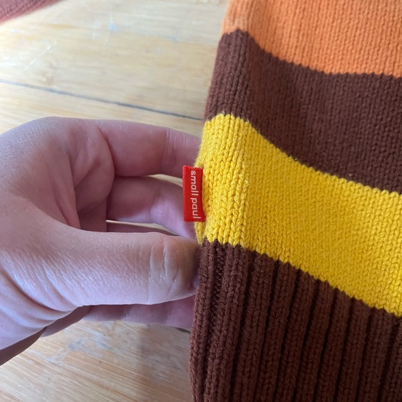 Small Paul Striped Hooded Sweater - Picture 4 of 6